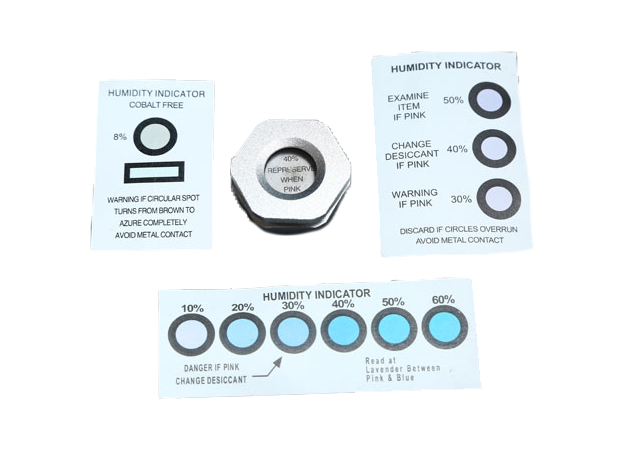 Humidity Indicator Cards and Plugs