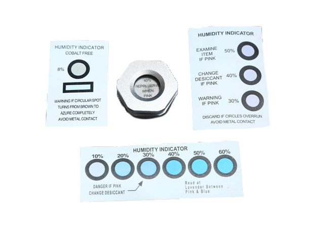 humidity indicator card and plugs